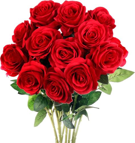 what are fake roses made of